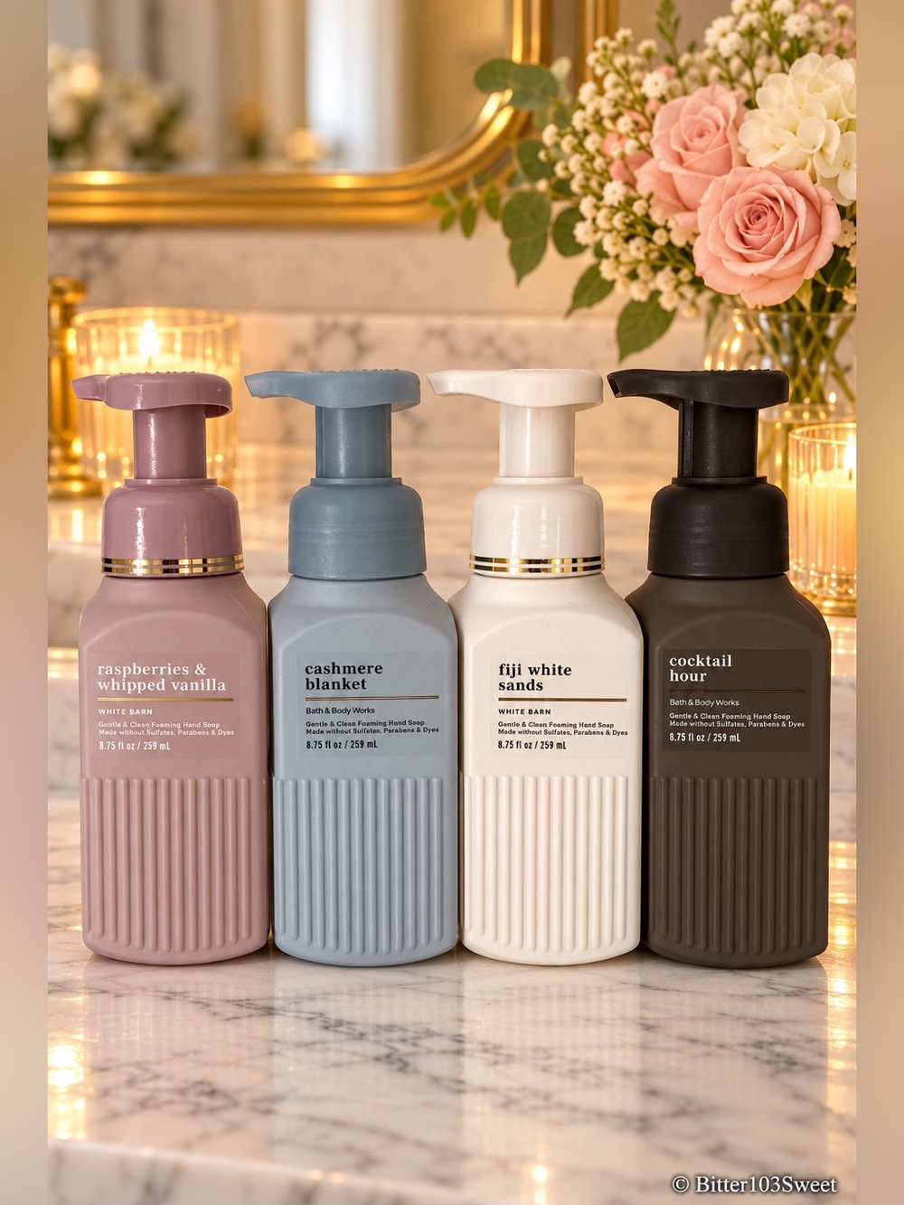Bath & Body Works Foaming Hand Soap Assorted Bundle of 4